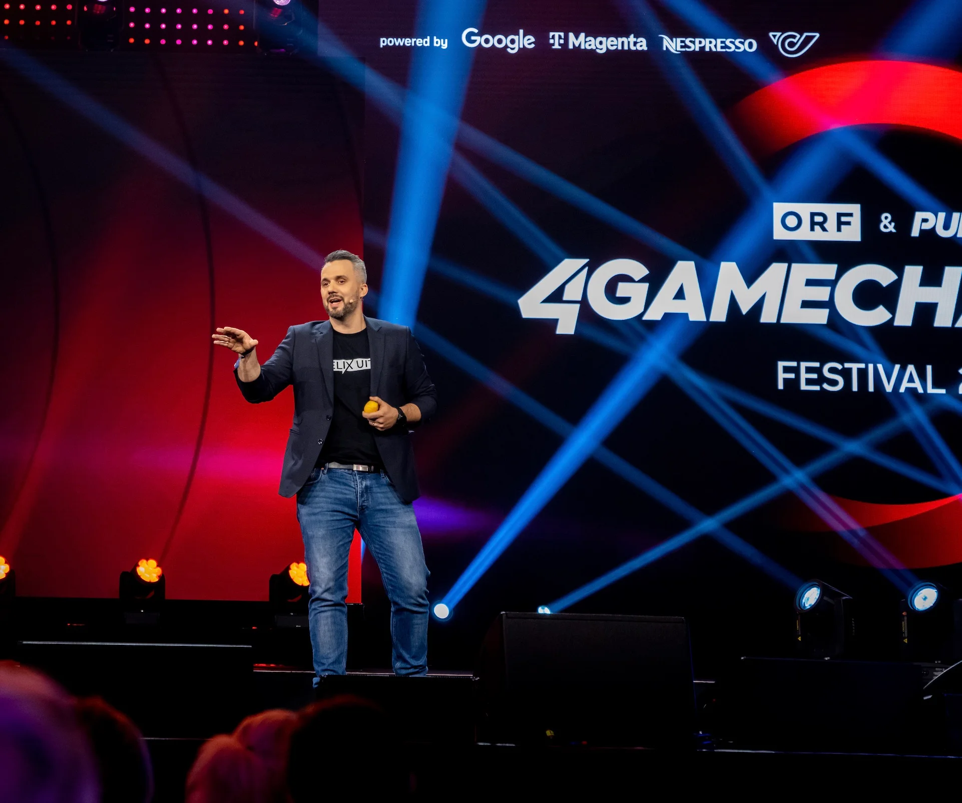 Felix Lenhard at 4GameChangers Festival